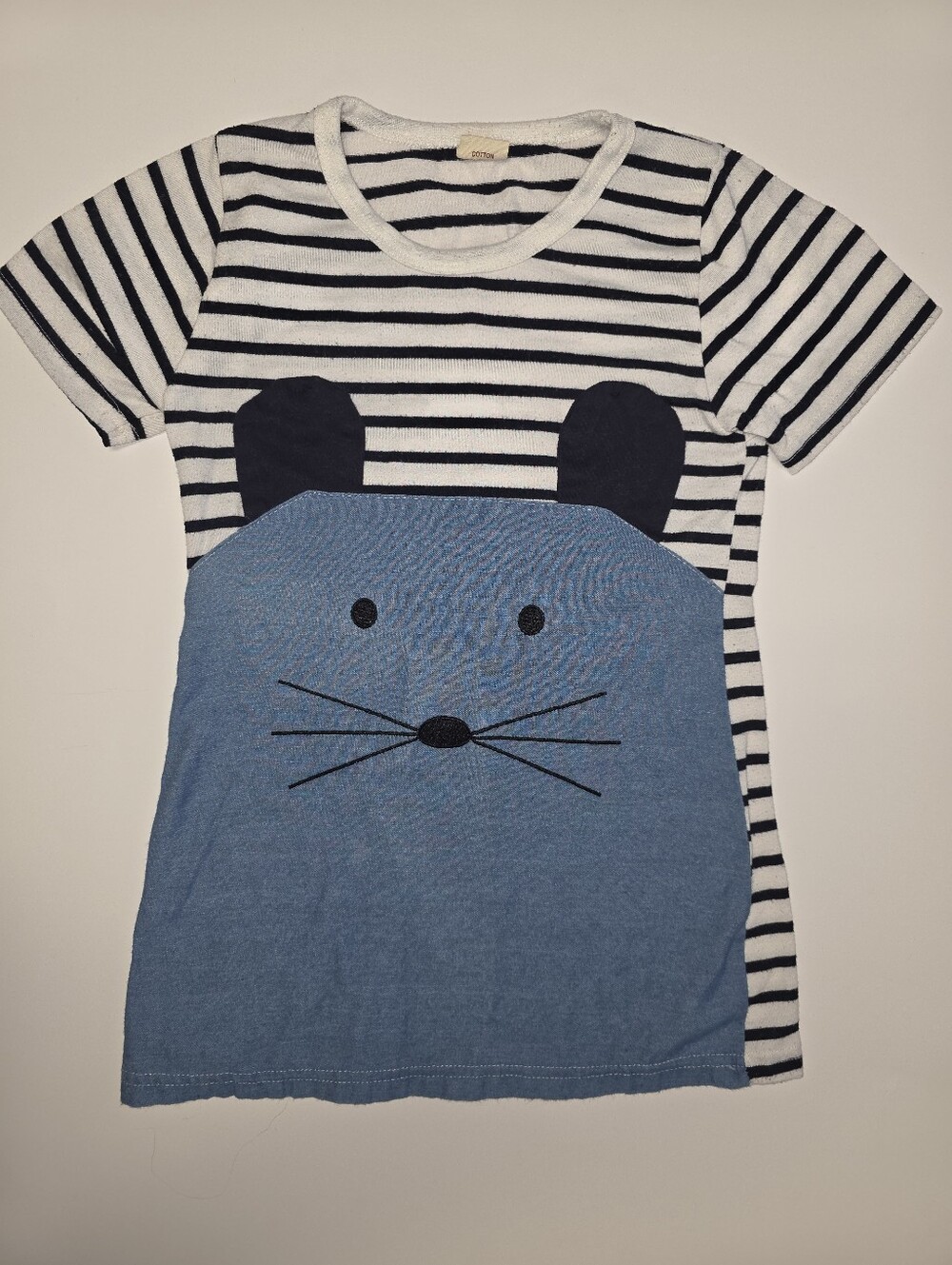 Cat Face Tshirt Dress